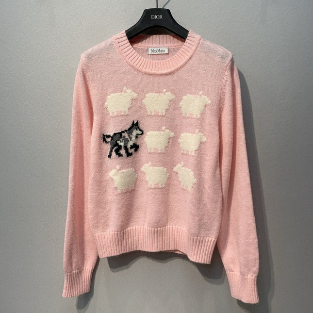 MAXMARA 26S CREW NECK KNIT SWEATER 304