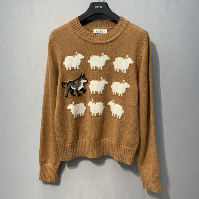 MAXMARA 26S CREW NECK KNIT SWEATER 303