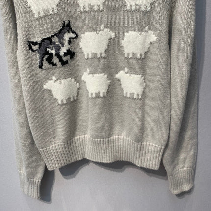 MAXMARA 26S CREW NECK KNIT SWEATER 302