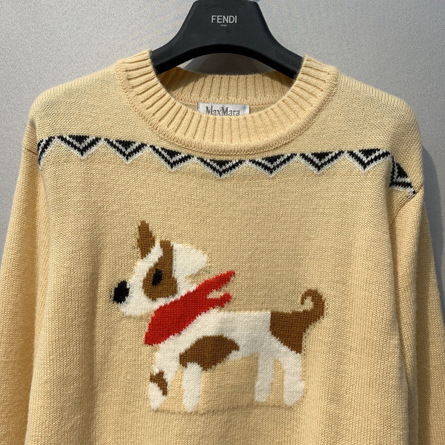 MAXMARA 26S CREW NECK KNIT SWEATER 301