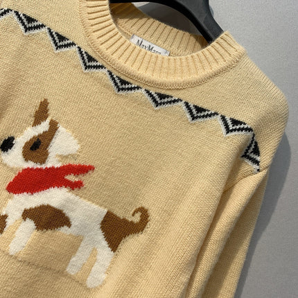 MAXMARA 26S CREW NECK KNIT SWEATER 301