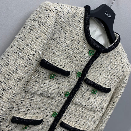 CHANEL 26S CROPPED TWEED JACKET 1746
