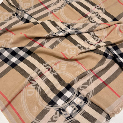 BURBERRY 25S SCARF 140 CM IN CASHMERE 935767