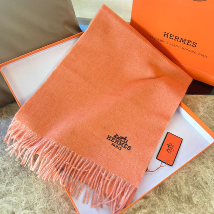 HERMES 25S SCARF 180 IN CASHMERE 987742