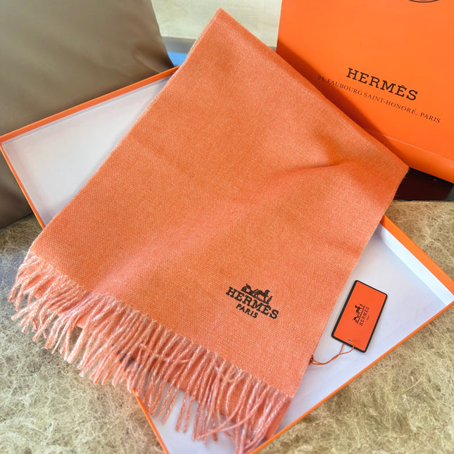 HERMES 25S SCARF 180 IN CASHMERE 987742