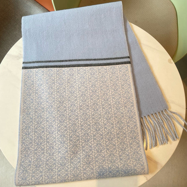 LOEWE 26S SCARF 182 IN CASHMERE WOOL 143410