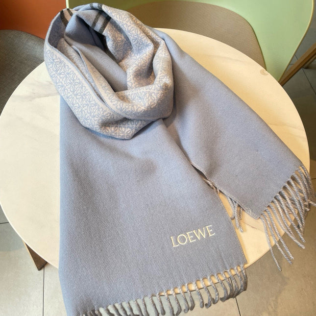 LOEWE 26S SCARF 182 IN CASHMERE WOOL 143410
