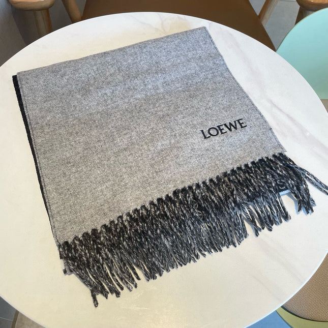 LOEWE 26S SCARF 182 IN CASHMERE WOOL 143411