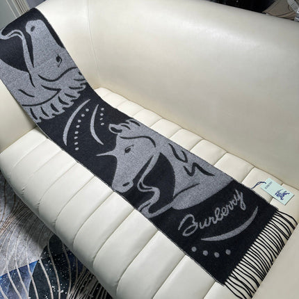 BURBERRY 26S SCARF 168CM IN CASHMERE 145851