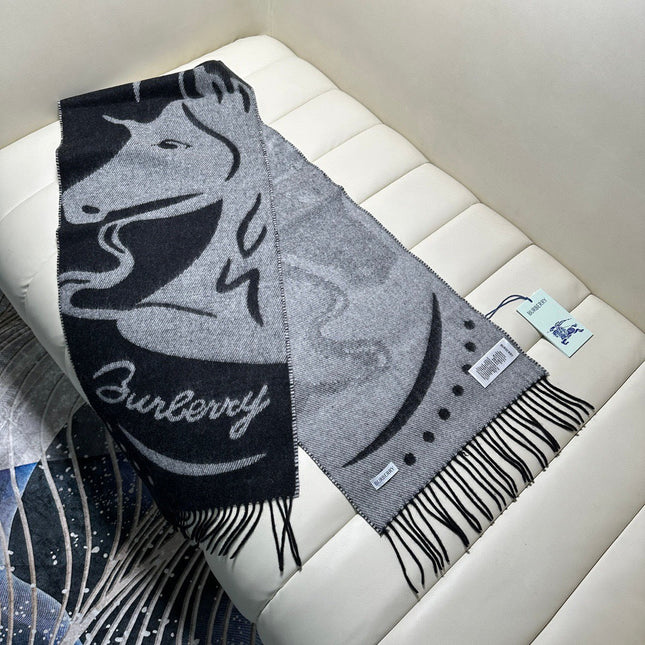 BURBERRY 26S SCARF 168CM IN CASHMERE 145851