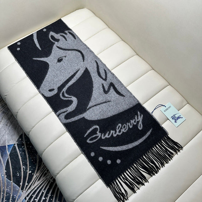 BURBERRY 26S SCARF 168CM IN CASHMERE 145851