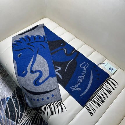 BURBERRY 26S SCARF 168CM IN CASHMERE 145852