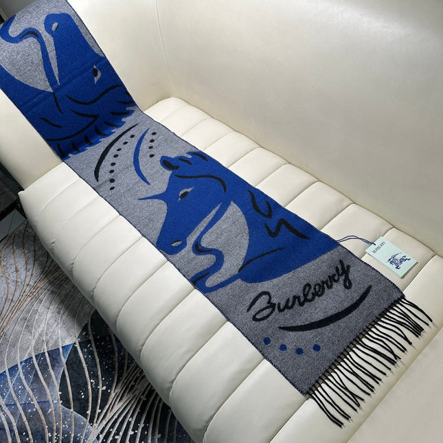 BURBERRY 26S SCARF 168CM IN CASHMERE 145852