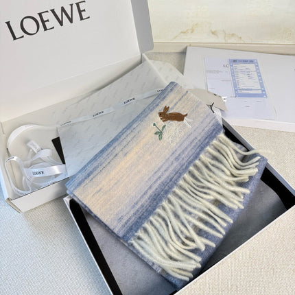 LOEWE 26S SCARF 180 IN MOHAIR WOOL 147429