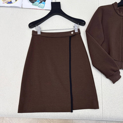 MIUMIU JACKET AND SKIRT SET STYLE 862