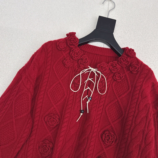 MIUMIU KNITTED SWEATER STYLE 665