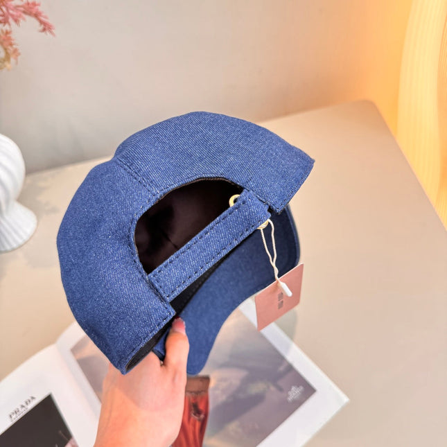 MIUMIU 26S BASEBALL CAP 343798