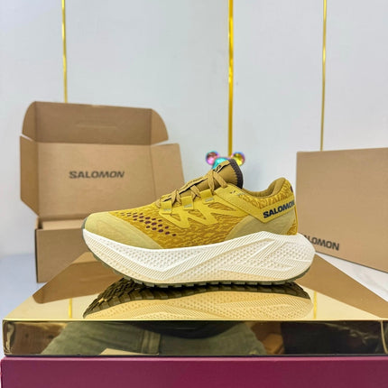 ALO 25S SALOMON ODYSSEY ELMT SNEAKER 45 MM IN YELLOW FABRIC