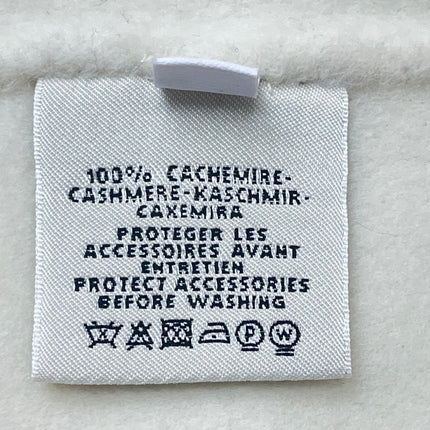 HERMES 25S CASHMERE COAT WITH LEATHER BUTTONS 204