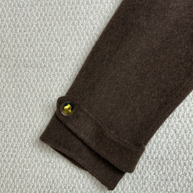 MAX MARA 25S TURTLENECK CASHMERE COAT 130