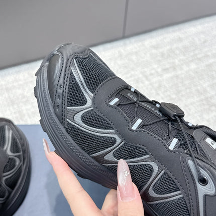 ALO 25S SALOMON XT WHISPER 40 MM IN BLACK MESH FABRIC