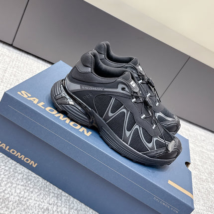 ALO 25S SALOMON XT WHISPER 40 MM IN BLACK MESH FABRIC
