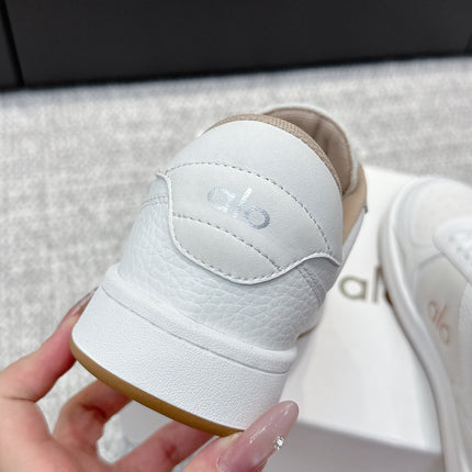 ALO 25S SNEAKER IN WHITE LAMBSKIN