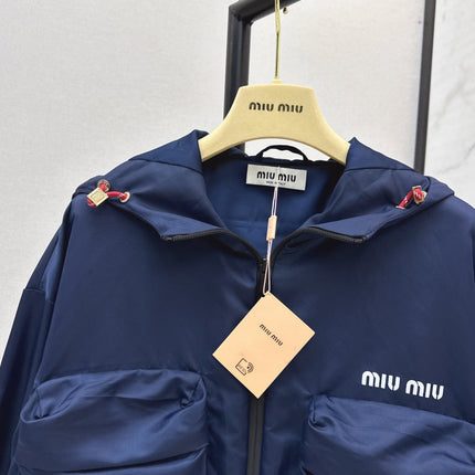MIUMIU 26S HOODED JACKET 961