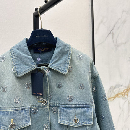 LV 25S DENIM JACKET 00390