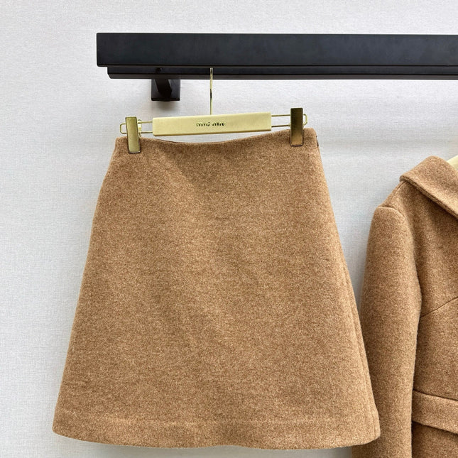 MIUMIU 26S WOOL TWO PIECE SET 959