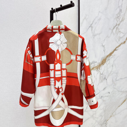 HERMES 25S SILK SHIRT 329