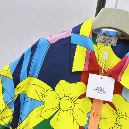 HERMES 25S SILK SHIRT 330