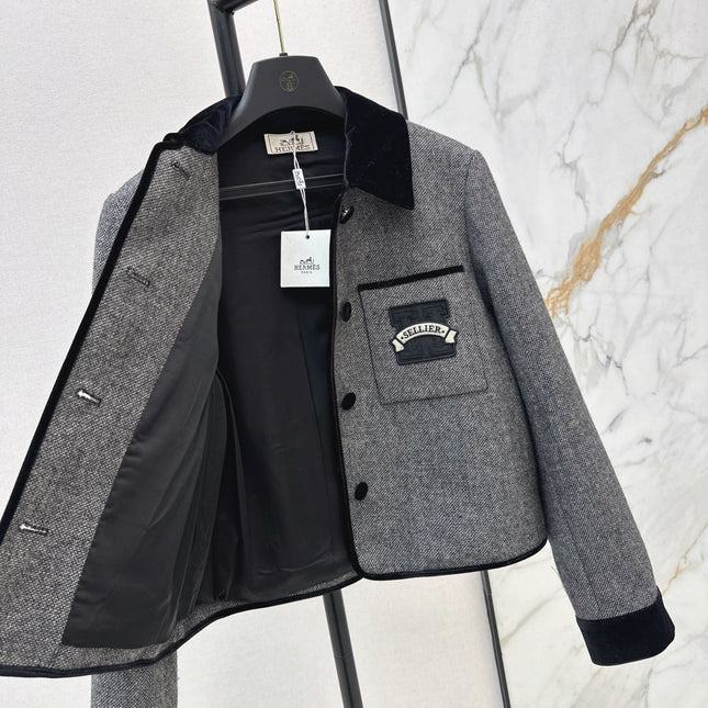 HERMES 25S SHORT JACKET 336
