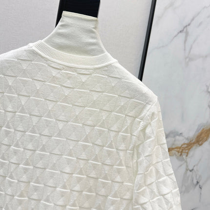 HERMES 26S SHORT SLEEVE SWEATER 544