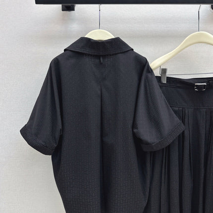 HERMES 26S SHIRT AND SKIRT SET 525