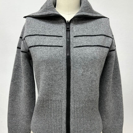 DIOR 26S REVERSIBLE CASHMERE NOTCHED-COLLAR JACKET 975