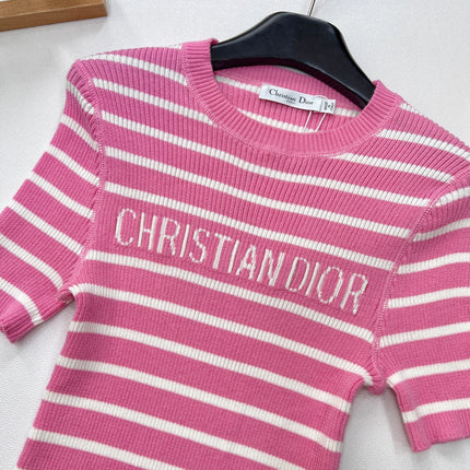 DIOR 25S KNITTED T-SHIRT 636