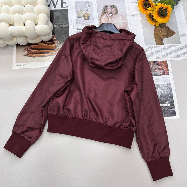 PRADA 25S HOODED SHORT JACKET 306