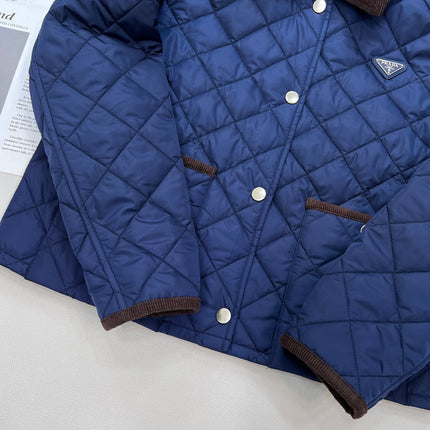 PRADA 25S LIGHTWEIGHT COTTON COLLARED JACKET 367