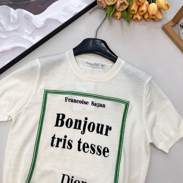 DIOR 26S SHORT-SLEEVE CREW NECK T-SHIRT 943