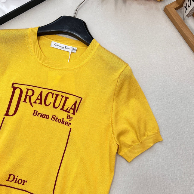 DIOR 26S SHORT-SLEEVE CREW NECK T-SHIRT 942
