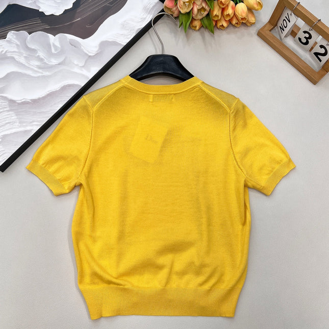 DIOR 26S SHORT-SLEEVE CREW NECK T-SHIRT 942