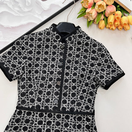 DIOR 26S SHORT-SLEEVE DRESS 979