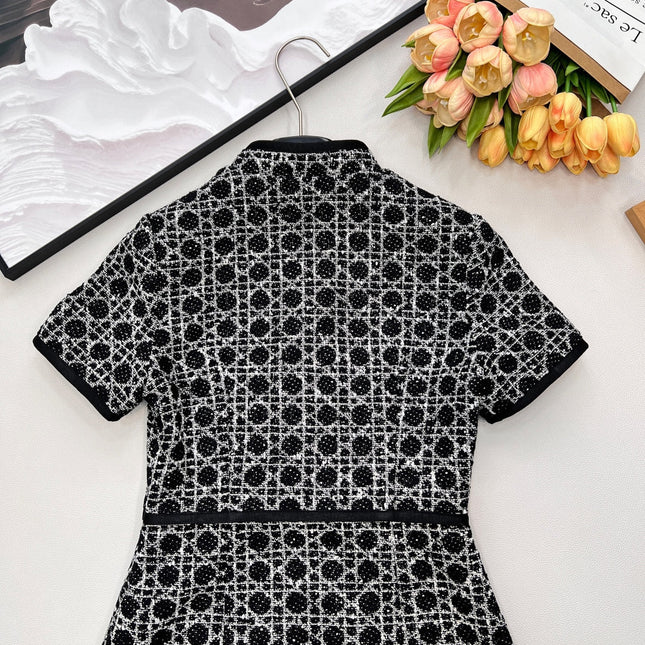 DIOR 26S SHORT-SLEEVE DRESS 979