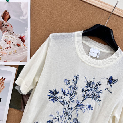 DIOR 26S SHORT-SLEEVE SWEATER 1194
