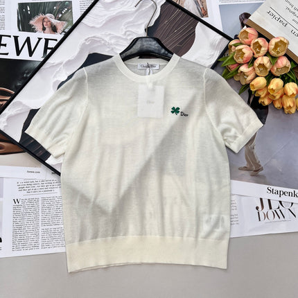 DIOR 26S SHORT-SLEEVE SWEATER 1164