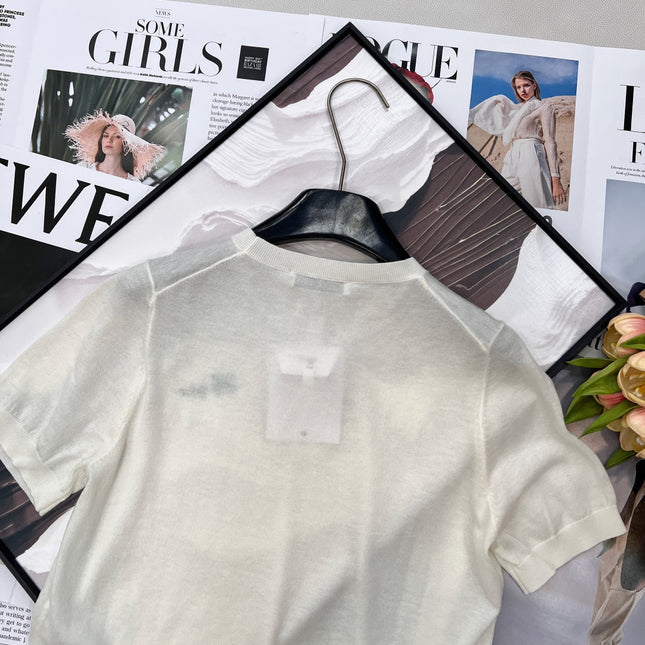 DIOR 26S SHORT-SLEEVE SWEATER 1164