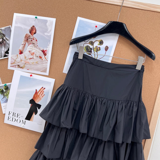 VALENTINO 26S TIERED MINI SKIRT 224