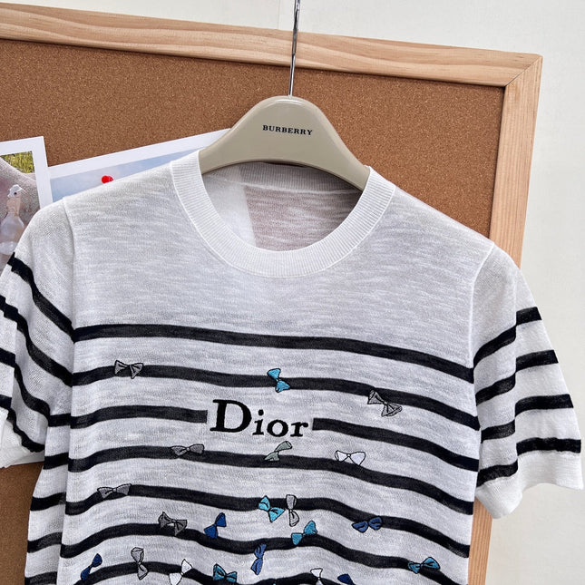 DIOR 26S SHORT-SLEEVED SWEATER 1269