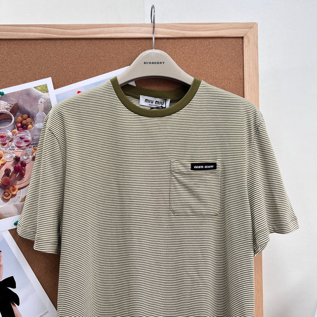 MIUMIU 26S SHORT SLEEVE T-SHIRT 1197
